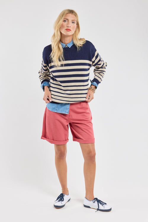 Striped jumper — cotton - Armor-lux - 4
