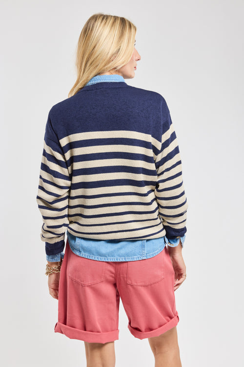 Gestreifter Pullover – Baumwolle - Armor-lux - 3