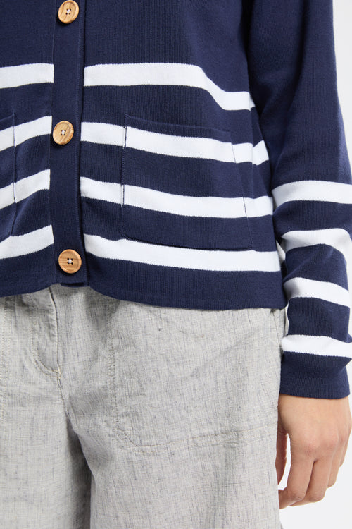 Cardigan col polo - coton - Armor-lux - 4