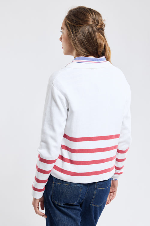 Buttoned cardigan - cotton - Armor-lux - 5