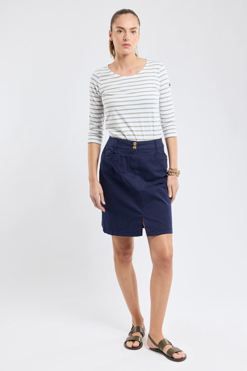 Jupe droite - coton - Armor-lux - 5