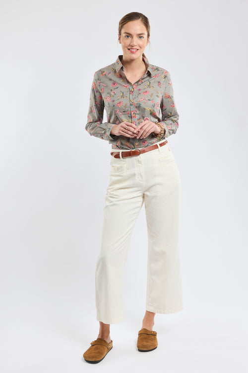 Chemisier fleuri - coton - Armor-lux - 4