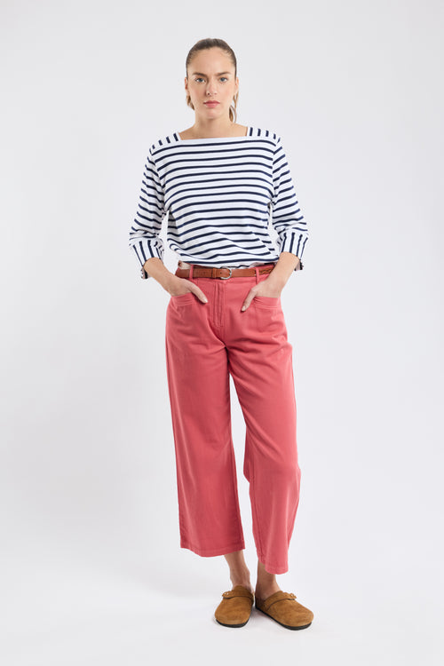 Marinière col bateau - coton rustique - Armor-lux - 4