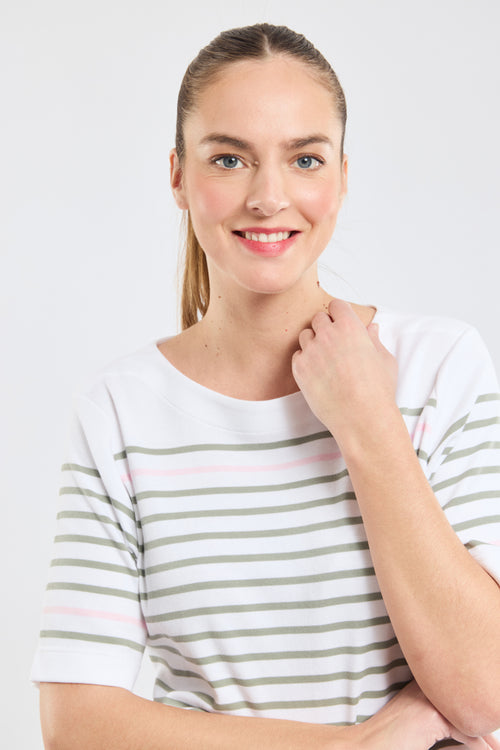 Matrosenshirt mit weiten Ärmeln – dicke Baumwolle - Armor-lux - 2