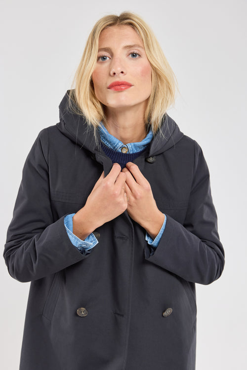 Veste boutonnée à capuche - Armor-lux - 2