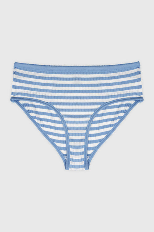 High-waist panty - lightweight organic cotton - Armor-lux - 1