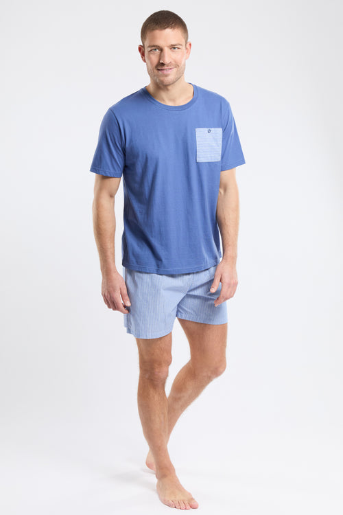 Pyjama short rayé - coton - Armor-lux - 5