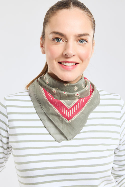 Square scarf - cotton - Armor-lux - 3