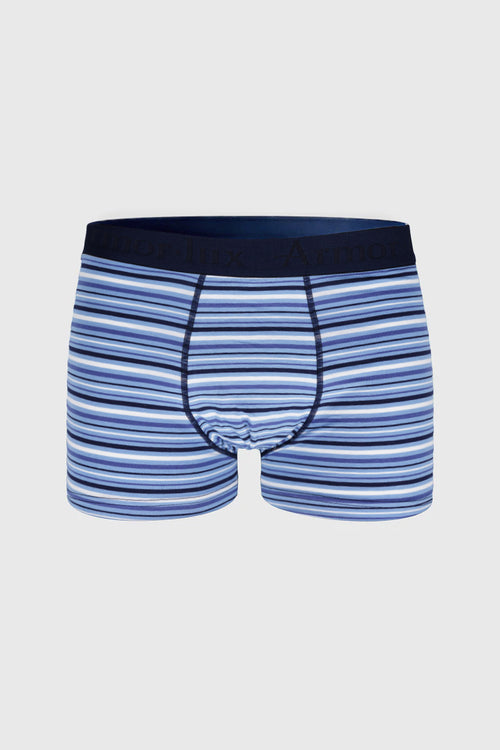 Gestreifte Boxershorts – leichte Baumwolle - Armor-lux - 1