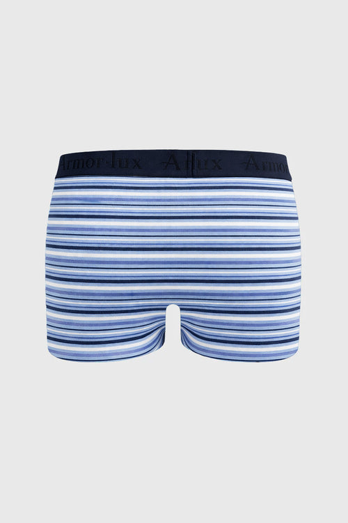 Gestreifte Boxershorts – leichte Baumwolle - Armor-lux - 2
