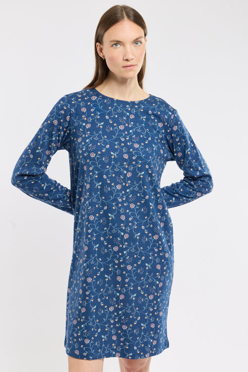 Chemise de nuit imprimée - coton - Armor-lux - 1