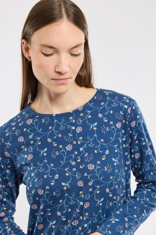 Chemise de nuit imprimée - coton - Armor-lux - 2