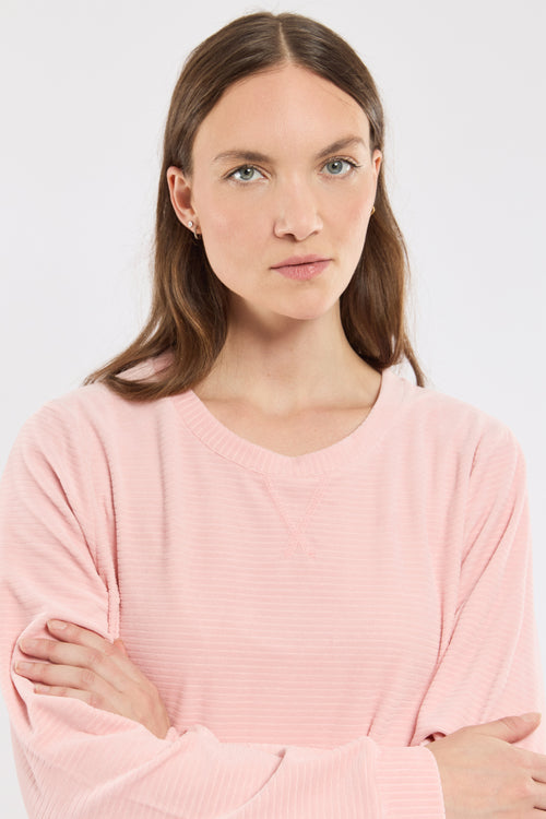 Velvet sweatshirt - cotton - Armor-lux - 2