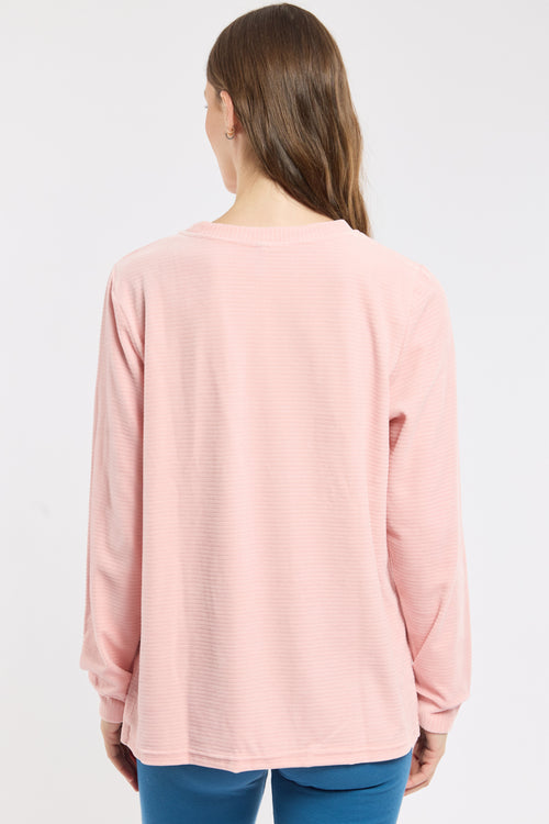 Velvet sweatshirt - cotton - Armor-lux - 4