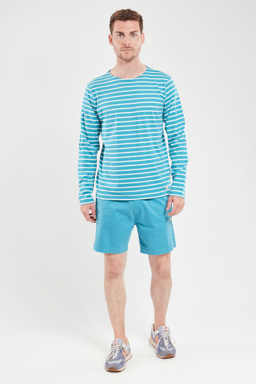 Plozévet Breton striped shirt - lightweight cotton - Armor-lux - 3