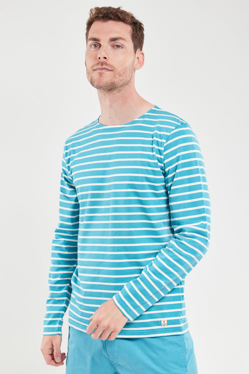 Plozévet Breton striped shirt - lightweight cotton - Armor-lux - 1