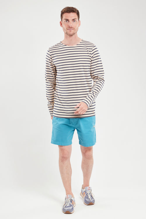 Plozévet Breton striped shirt - lightweight cotton - Armor-lux - 3