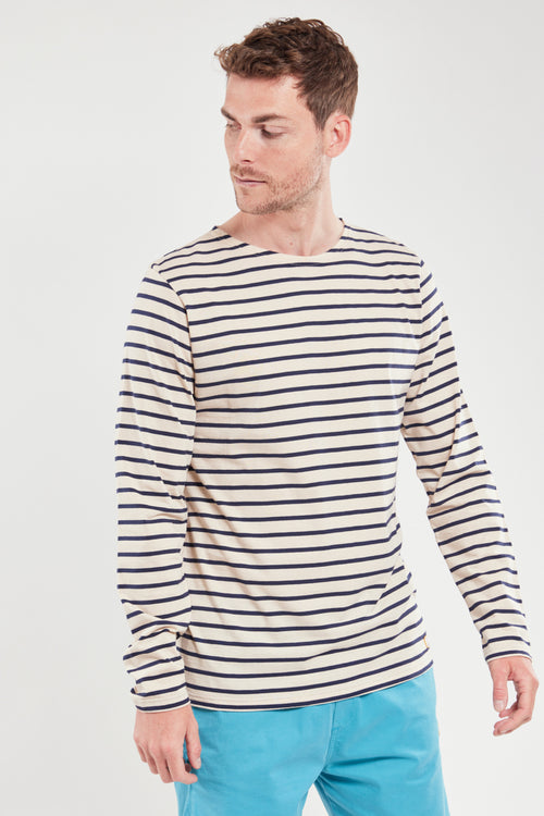 Plozévet Breton striped shirt - lightweight cotton - Armor-lux - 1