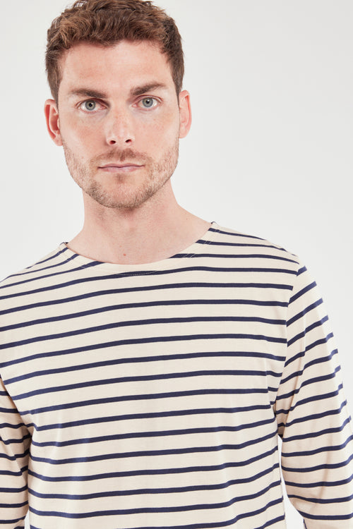 Plozévet Breton striped shirt - lightweight cotton - Armor-lux - 2