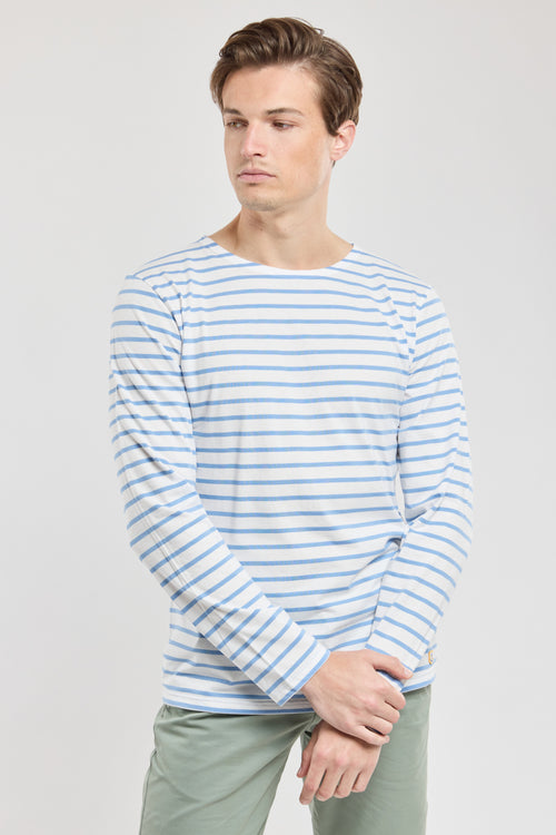 Plozévet Breton striped shirt - lightweight cotton - Armor-lux - 4