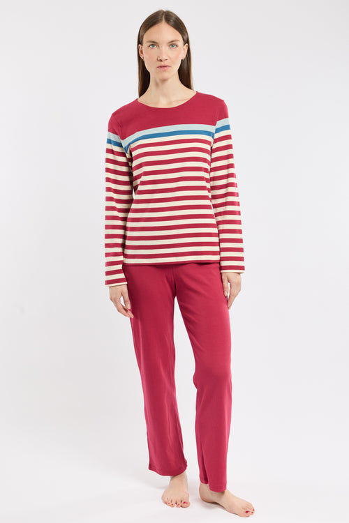 ML Striped pyjamas – cotton - Armor-lux - 1