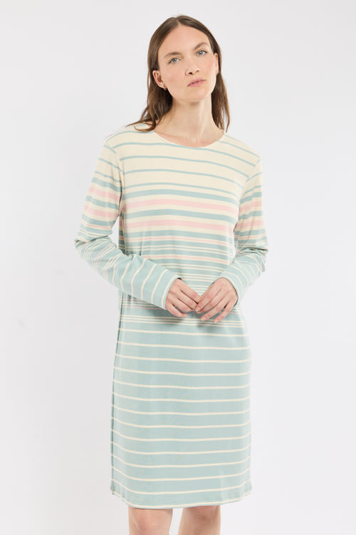 ML striped nightshirt - cotton - Armor-lux - 1