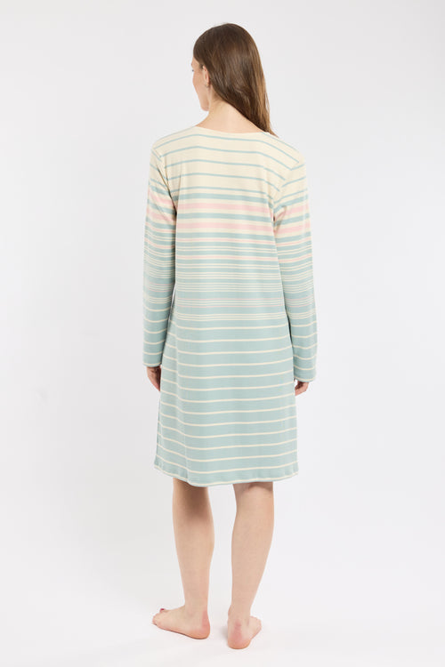 ML striped nightshirt - cotton - Armor-lux - 4