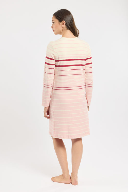 Striped nightshirt - cotton - Armor-lux - 4