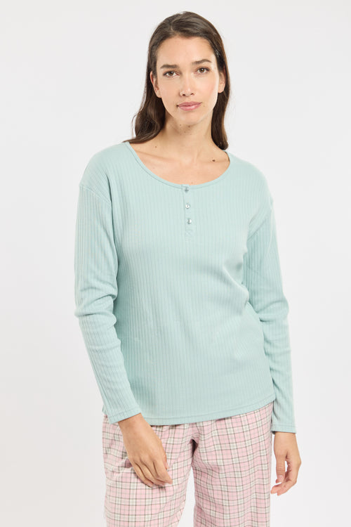 Pyjama droit - coton - Armor-lux - 2