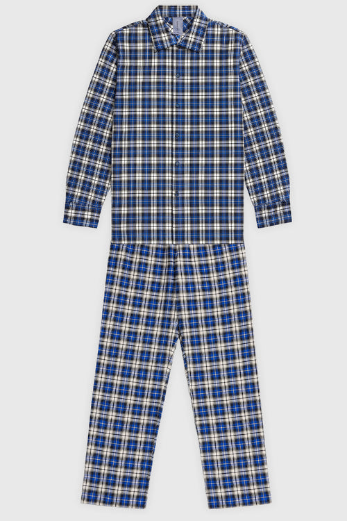 Pyjama à carreaux - coton - Armor-lux - 1