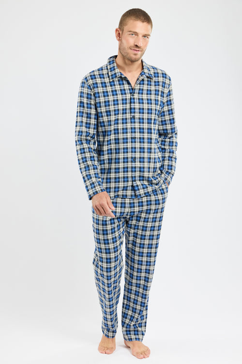 Pyjama à carreaux - coton - Armor-lux - 1