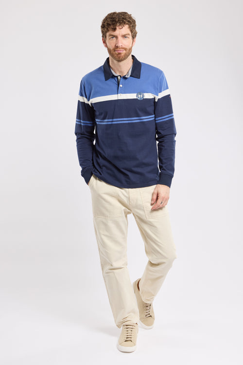 Polo manches longues - coton léger - Armor-lux - 3