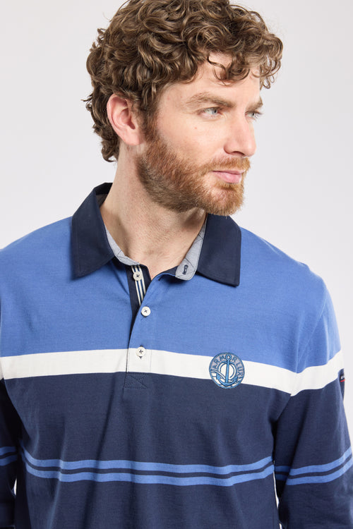 Poloshirt mit langen Ärmeln – leichte Baumwolle - Armor-lux - 2