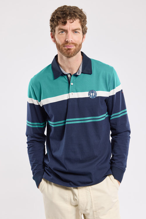 Poloshirt mit langen Ärmeln – leichte Baumwolle - Armor-lux - 1