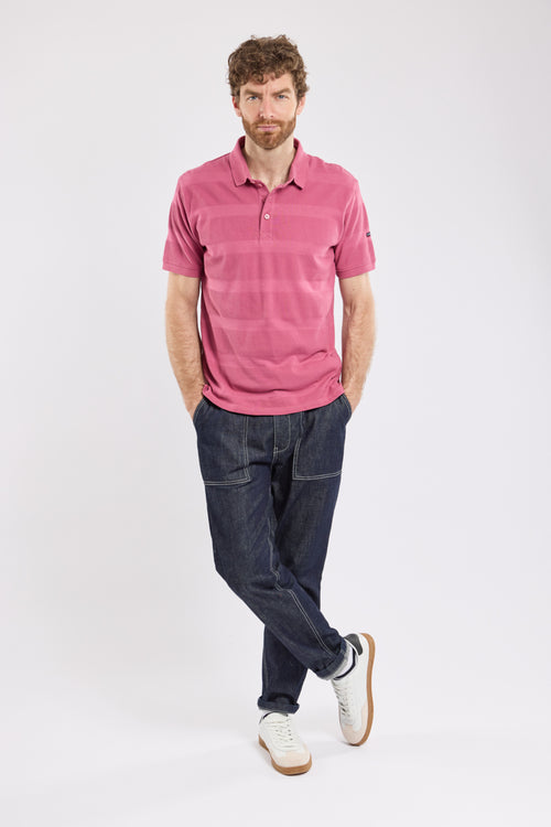 Patterned polo shirt - cotton - Armor-lux - 3