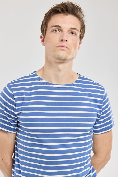 Short-sleeved Breton shirt - lightweight cotton - Armor-lux - 2