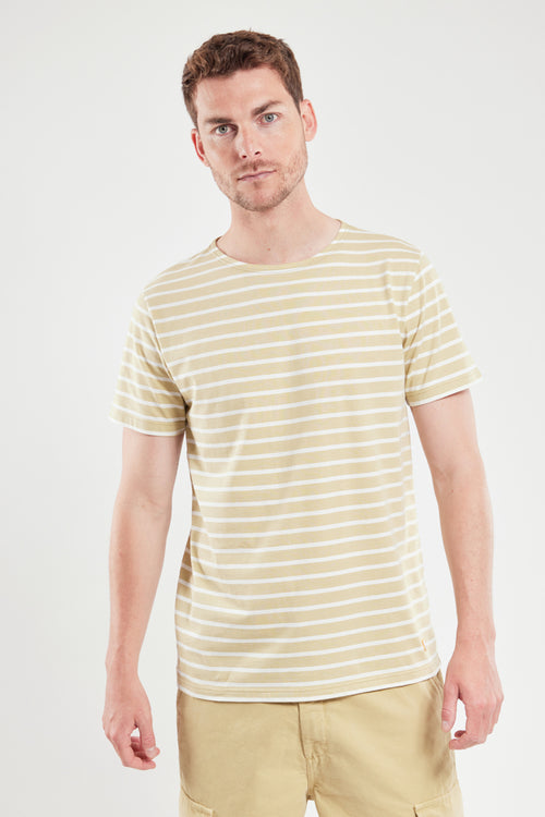 Short-sleeved Breton shirt - lightweight cotton - Armor-lux - 1