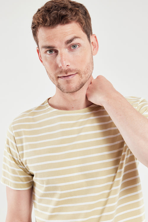 Short-sleeved Breton shirt - lightweight cotton - Armor-lux - 4