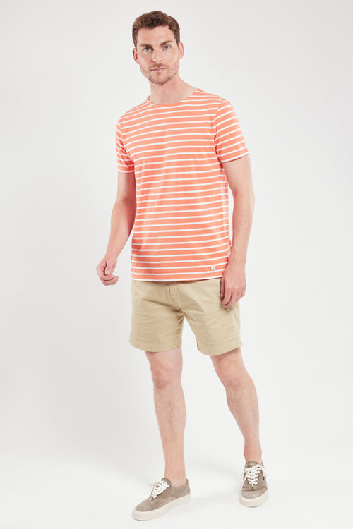 Short-sleeved Breton shirt - lightweight cotton - Armor-lux - 3