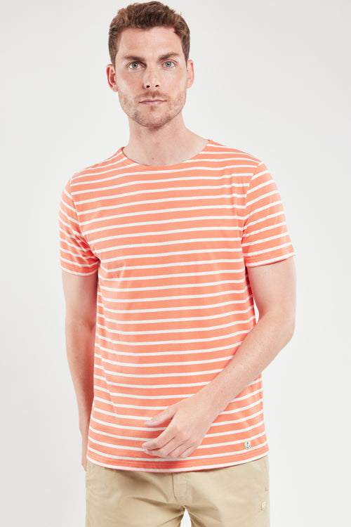 Short-sleeved Breton shirt - lightweight cotton - Armor-lux - 1