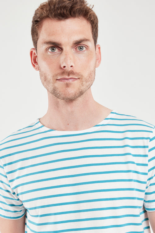 Short-sleeved Breton shirt - lightweight cotton - Armor-lux - 2