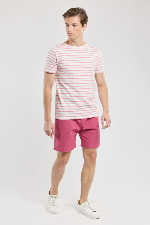 Short-sleeved Breton shirt - lightweight cotton - Armor-lux - 3