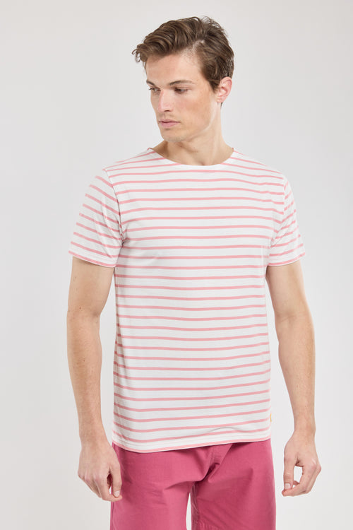 Short-sleeved Breton shirt - lightweight cotton - Armor-lux - 4