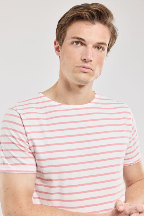 Short-sleeved Breton shirt - lightweight cotton - Armor-lux - 1
