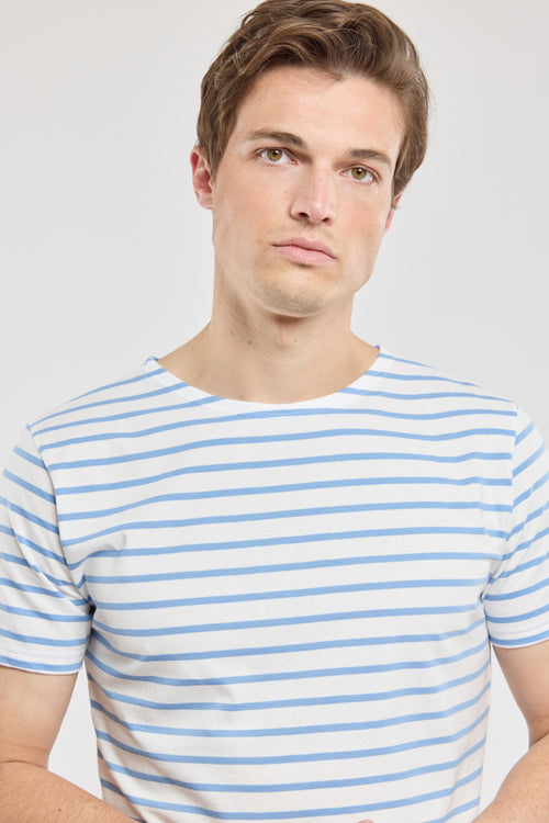 Short-sleeved Breton shirt - lightweight cotton - Armor-lux - 2