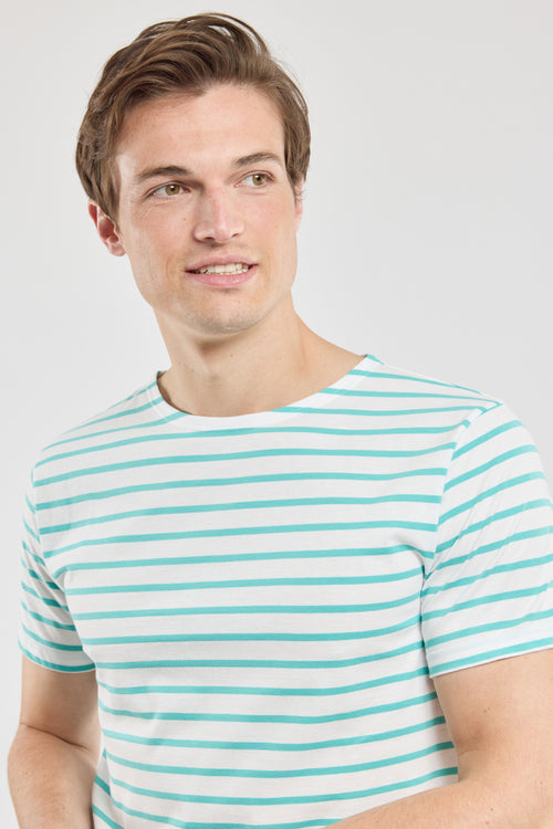 Short-sleeved Breton shirt - lightweight cotton - Armor-lux - 2