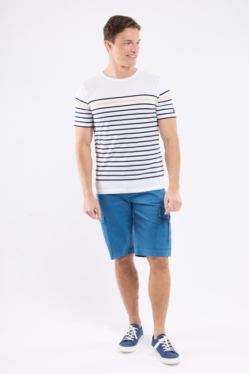 Marinière manches courtes - coton léger - Armor-lux - 3