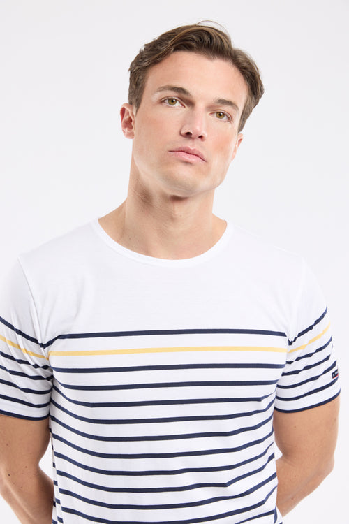 Matrosenshirt mit kurzen Ärmeln – leichte Baumwolle - Armor-lux - 1