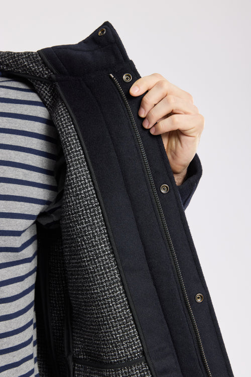 Hooded Breton kabig - wool - Armor-lux - 4