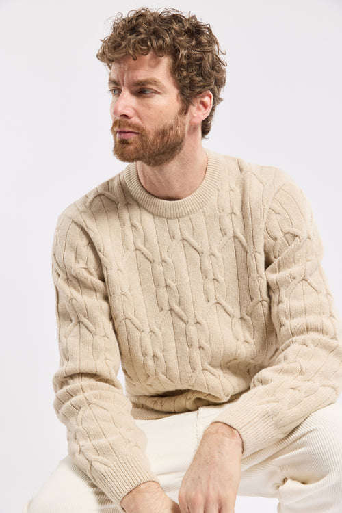 Pull irlandais - laine - Armor-lux - 1